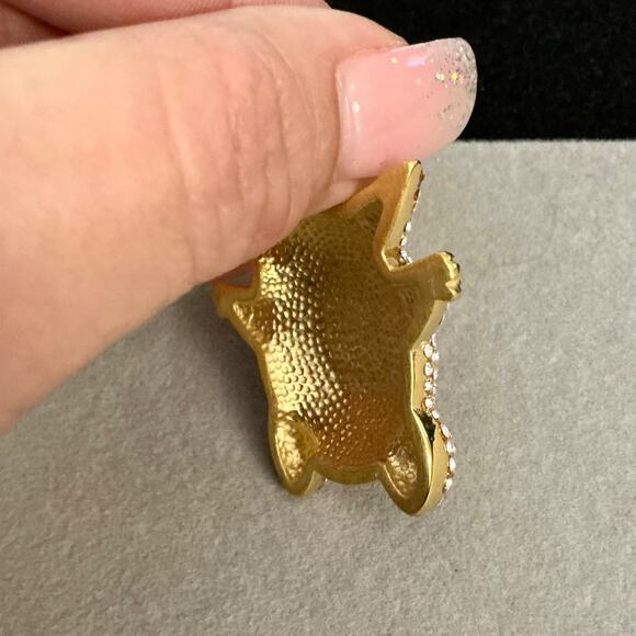 Brand New- Iced GENGAR Pokémon Pendant Medium -Gold & Black - Picture 6 of 10